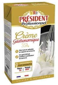 [PASSIONFROID : 177429  METRO :  247084] CREAM 35 % (PRESIDENT PROFESSIONNEL)