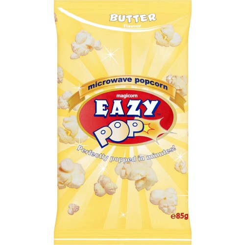 MICROWAVE POPCORN BUTTER FLAVOUR (MAGICORN EASY POP )