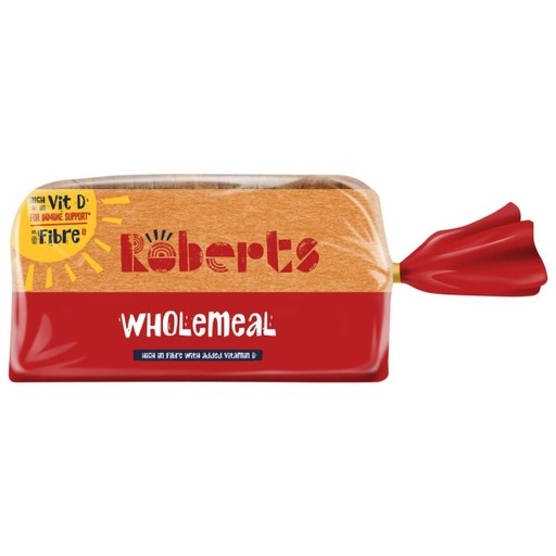 WHOLEMEAL THICK BROWN BREAD (ROBERTS)