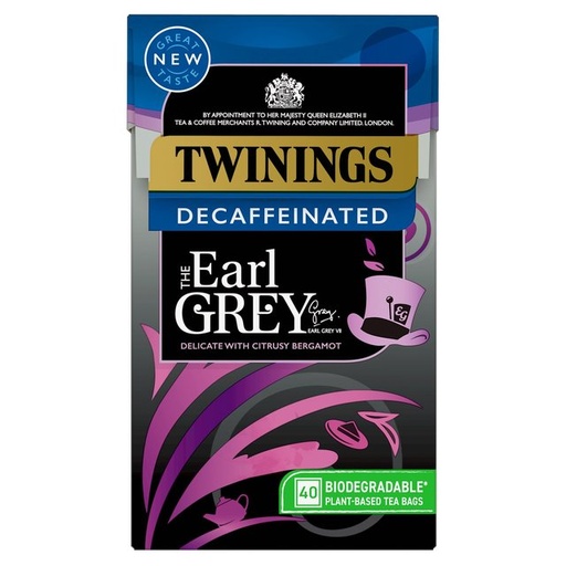 TEA EARL GREY DECAFFEINATED (TWININGS)