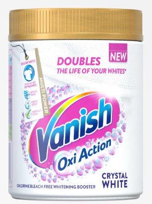 OXI-ACTION WHITE WASHING POWDER BOOSTER (VANISH)