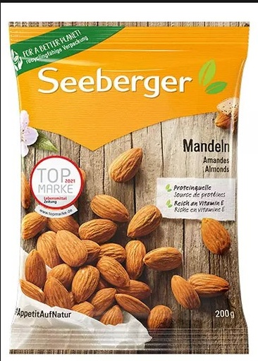 ALMONDS UNSALTED (SEEBERGER)