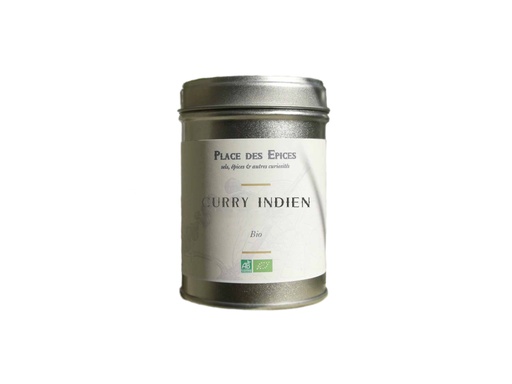 [ASCURI50S] INDIAN CURRY ORGANIC (PLACE DES EPICES)