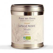 [GINRM50S] GROUND GINGER ORGANIC (PLACE DES EPICES)