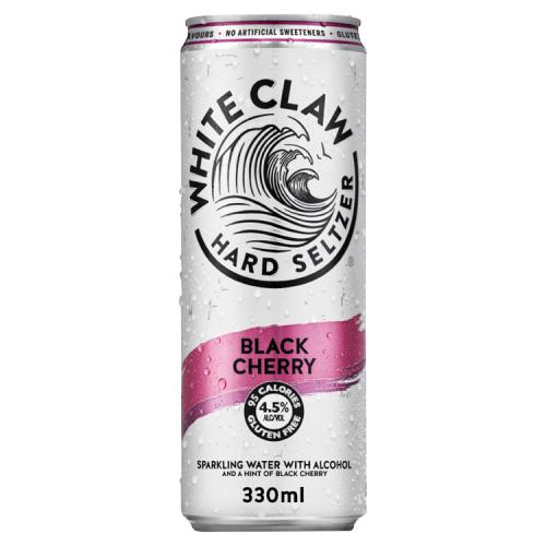 WHITE CLAW BLACK CHERRY (HARD SELTZER)