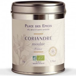 [CORM50S] GROUND CORIANDER ORGANIC (PLACE DES EPICES)