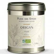 [ORIGAN50S] GREEN OREGANO ORGANIC (PLACE DES EPICES)