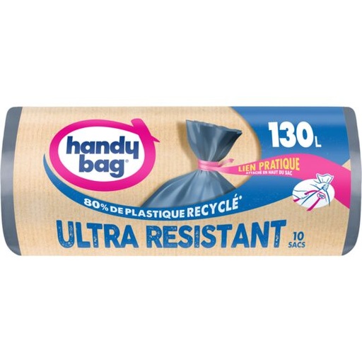 BIN BAGS ULTRA RESISTANT 130 L (HANDY BAG)