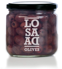 OLIVES BLACK CUQUILLO PITTED IN BRINE (LOSADA)