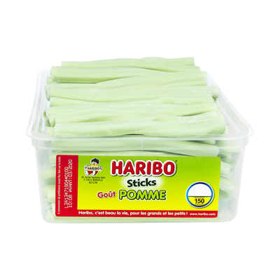 [212150] APPLE STICKS CANDY (HARIBO)