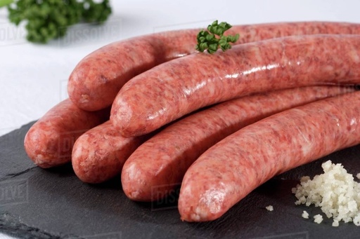 SAUSAGE ENGLISH BEEF   (SO-SIJ)