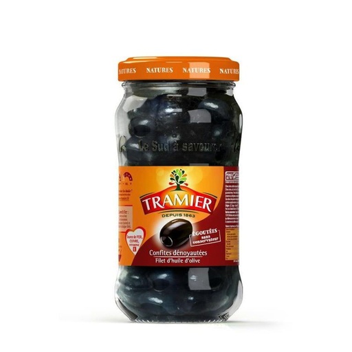 PITTED CANDIED BLACK OLIVES (TRAMIER)