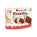 CEREAL BARS WITH CHOCOLATE COATING (KINDER COUNTRY)