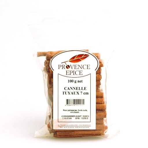 [33005] CINNAMON PIPES RABELAIS (PROVENCE EPICE)