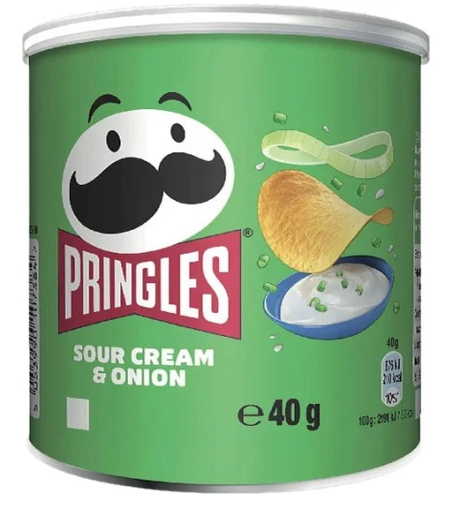 PRINGLES SOUR CREAM & ONION  (PRINGLES)