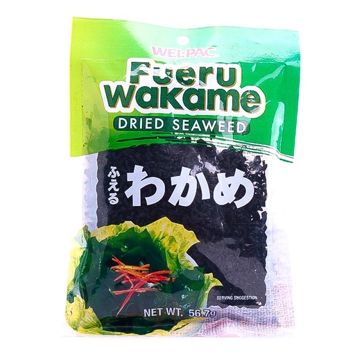 [21004] WAKAME SEAWEED STRIPS DRIED (WEL PAC)