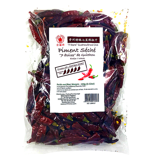 [2111207] DRIED WHOLE GUIZHOU 7 STAR CHILLIES (FINE TONIC)