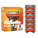 [FB22402200087875] FUSION5 X6 MEN'S RAZOR BLADES (GILLETTE)