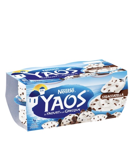 YOGHURT GREEK STRACCIATELLA YAOS (NESTLE)