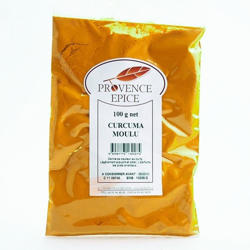 [41010] GROUND TURMERIC (PROVENCE EPICE)