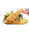 [Fish and Chips de Colin 150g - Colis de 5kg] FISH AND CHIPS 150 G PORTIONS (COFRAGEL)