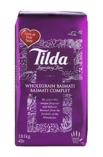 BASMATI RICE WHOLEGRAIN (TILDA)