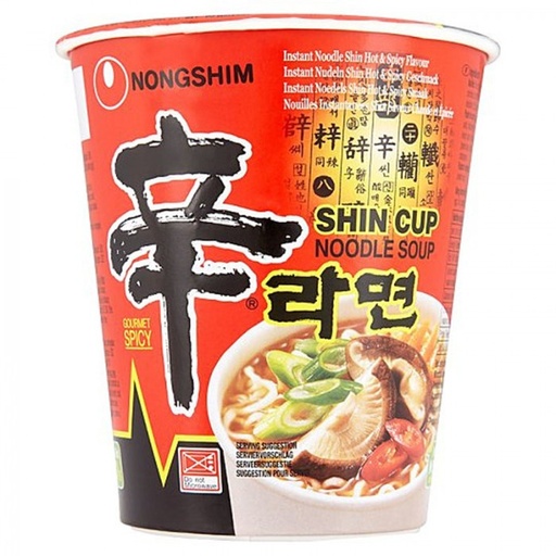 [2274] INSTANT NOODLE BOWL SOUP "SHIN RAMYUM (NONGSHIM)