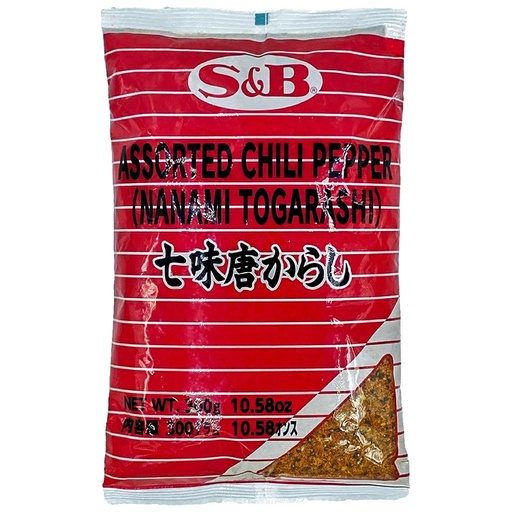 [1504212] JAPANESE BLEND OF 7 SPICES WITH CHILLI NANAMI TOGARASHi (S&b)