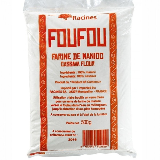 [2075] MANIOC FLOUR FOUFOU 100% (Racine)