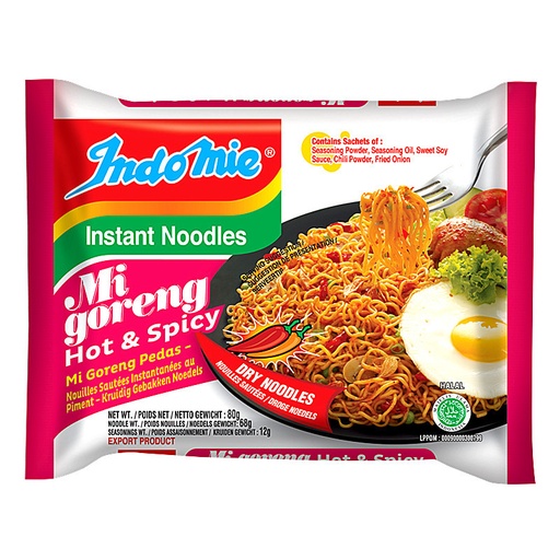 [105257] STIR FRY INSTANT  NOODLES MIGORENG" SPICY  (INDOMIE)