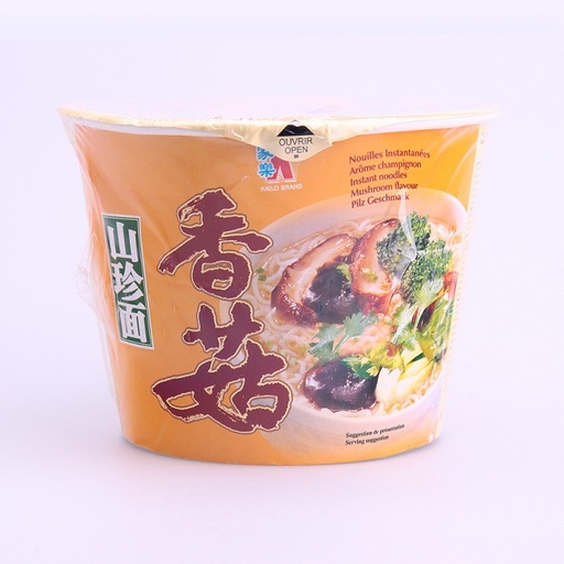 [17044] MUSHROOM FLAVOURED NOODLE SOUP IN BOWL (KAILO)