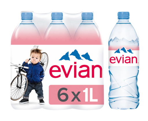 STILL WATER PLASTIC (EVIAN)