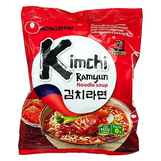 [17002C] NOODLE SOUP KIMCHI FLAVOUR (Nong shim)