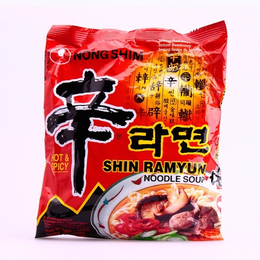 [17035] INSTANT NOODLE SOUP SPICY FLAVOUR (SHIN RAMYUN) (Nong shim)