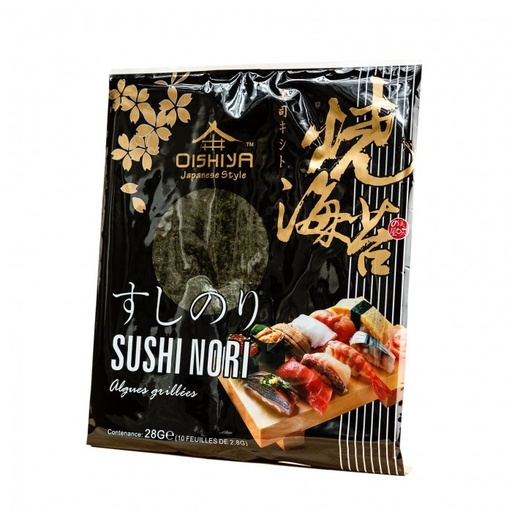 [2526] NORI SEAWEED FOR SUSHI 10 SHEETS (OISHIYA)