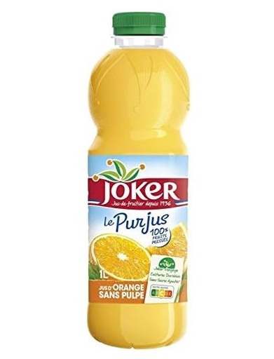 ORANGE JUICE WITH NO ADDED SUGAR (JOKER)