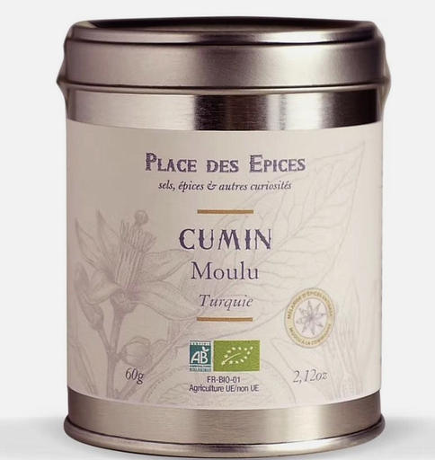 [CUMINM50] GROUND CUMIN ORGANIC (PLACE DES EPICES)