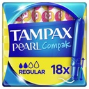 PEARL COMPAK REGULAR APPLICATOR TAMPONS (TAMPAX)