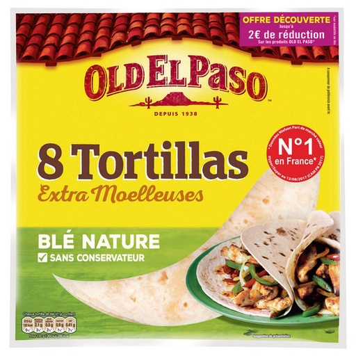 PLAIN WHEAT WRAPS (OLD EL PASO)