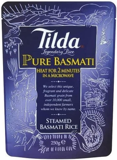 [2382] BASMATI RICE PRE COOKED PLAIN (TILDA)