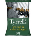 CRISPS SEA SALT AND CIDER VINEGAR (TYRRELL'S)