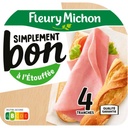 HAM COOKED 4X SLICED (FLEURY MICHON)