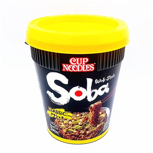 [1212205] SOBA NOODLES CLASSIC "WOK STYLE" IN A BOWL (NISSIN)