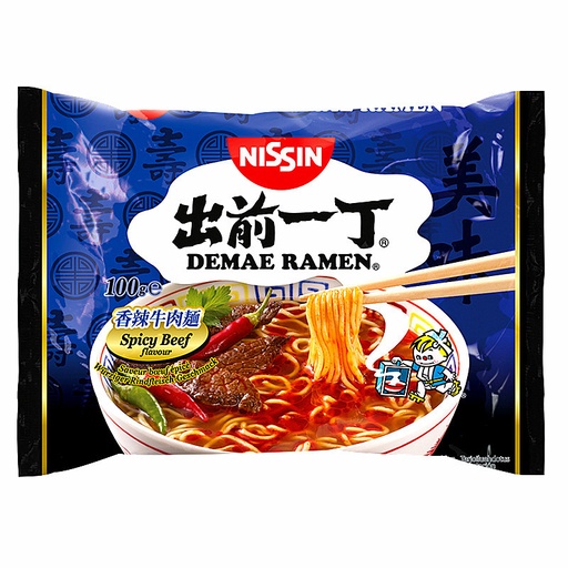 [6522] SPICY BEEF FLAVOUR NOODLES (NISSIN)