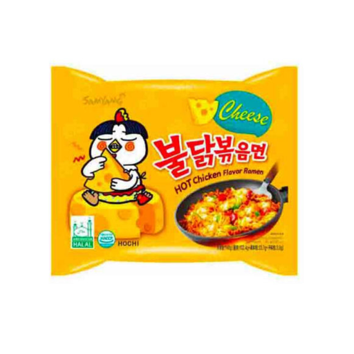 [2605212] SPICY CHICKEN RAMEN "BULDAK" HALAL CHEESE FLAVOUR (Samyang)