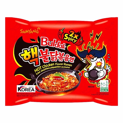 [103224] SPICY CHICKEN RAMEN BULDAK HALLAL (Samyang)