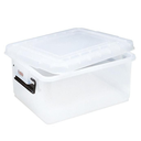 STORAGE BIN WITH LID (ARAVEN)