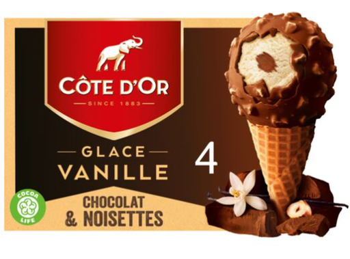 [FB22402200085274] VANILLA CONE ICE CREAM (COTE D'OR)