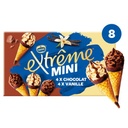 VANILLA/CHOCOLATE MINI EXTREME ICE CREAM (NESTLE)