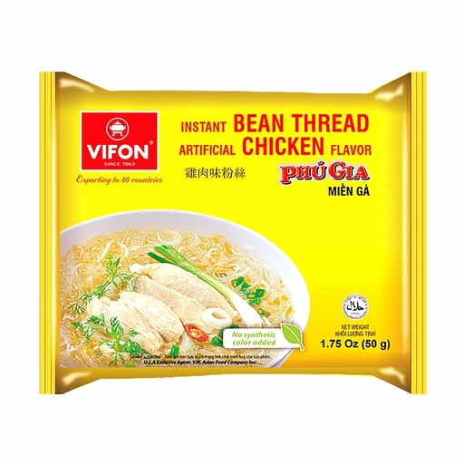 [259217] VERMICELLI SOUP CHICKEN FLAVOUR "PHU GIA MIÊN GÀ (VIFON)